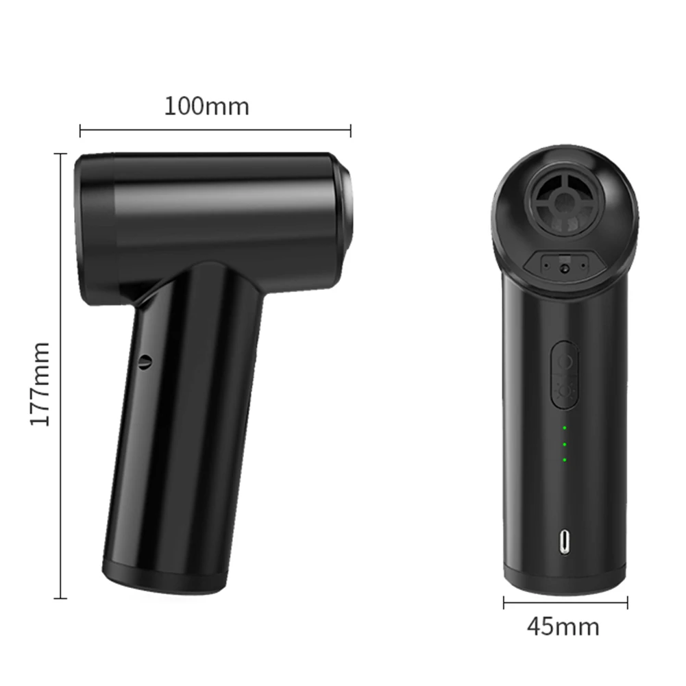 50000PRM Cordless Air Blower with Light Portable Air Blower Rechargeable Handheld Dust Blower for Computer Keyboard 6
