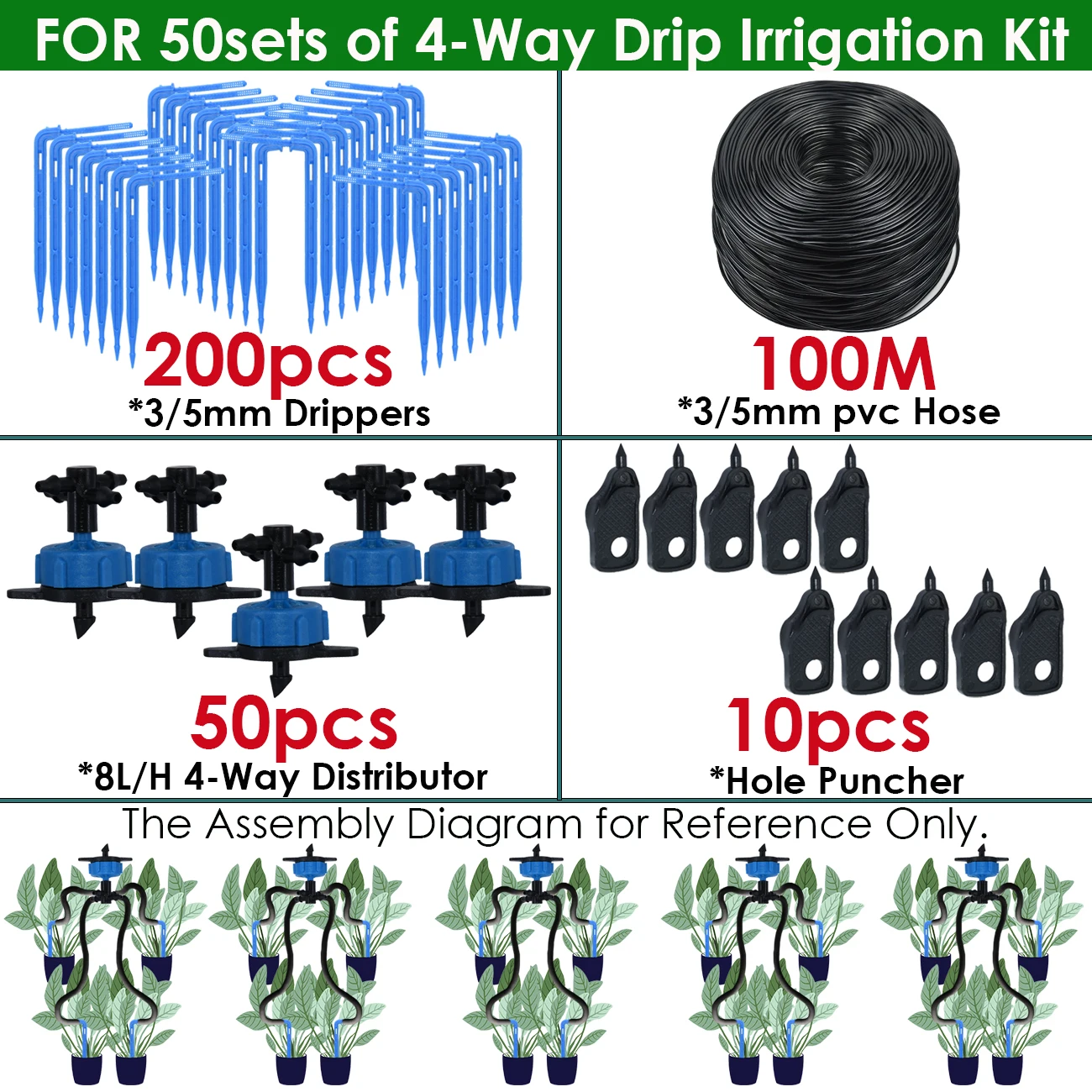 100M KIT-4WAY