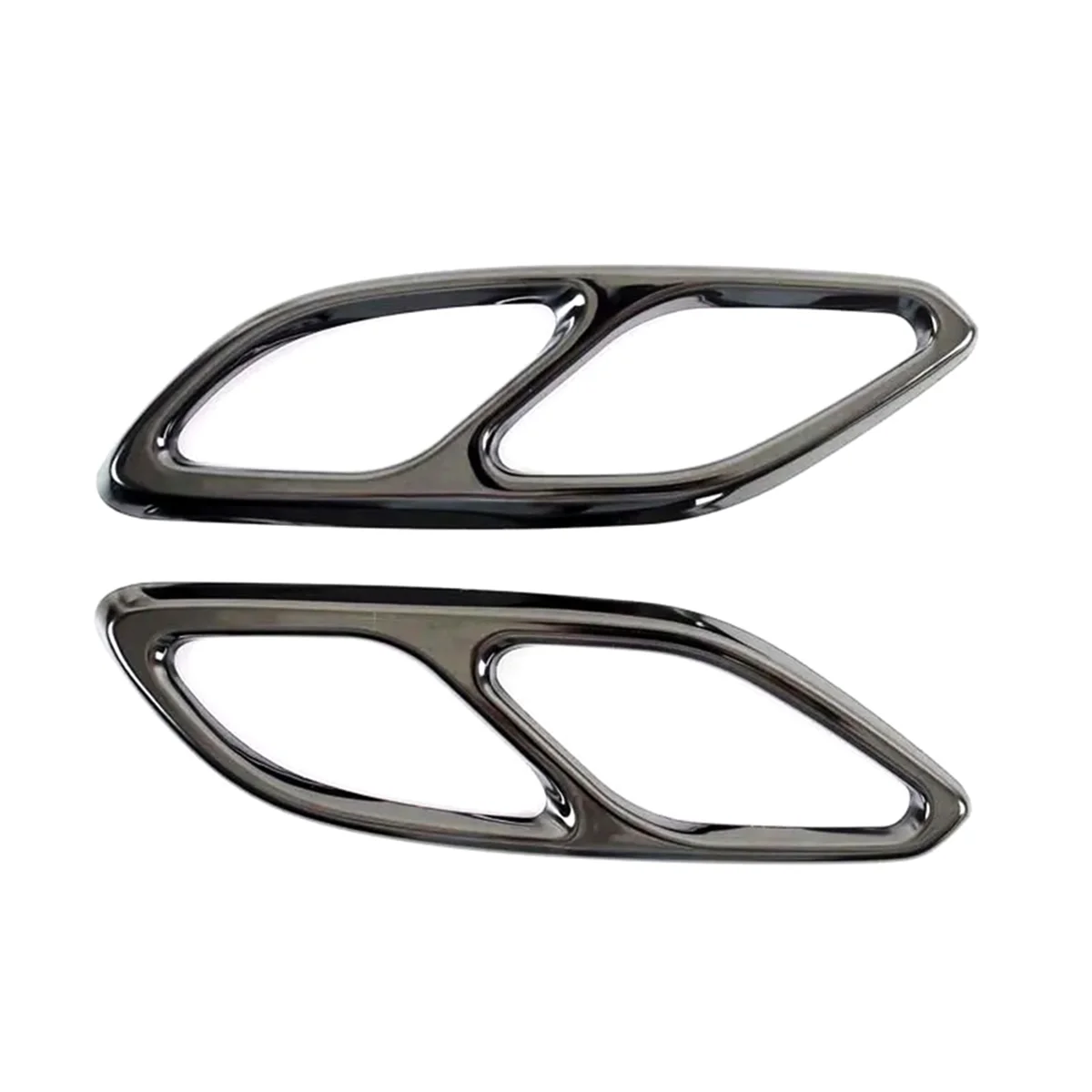 

For Mercedes Benz CLA Class C118 W118 2020-2023 Car Tail Muffler Exhaust Pipe Cover Trim Exterior Accessories -