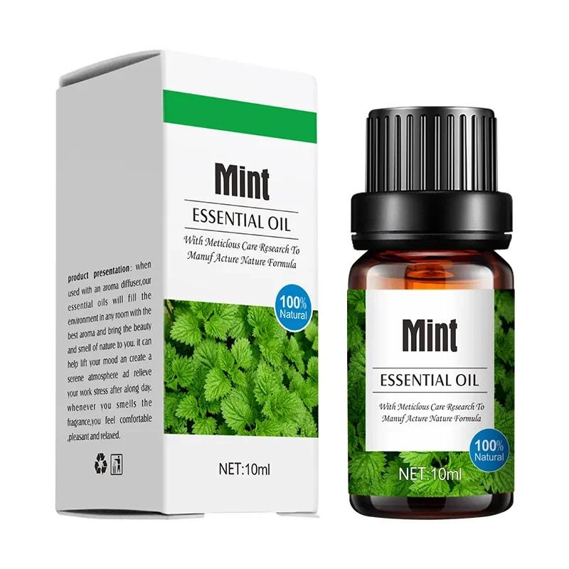 10ml Lavender Plant Lemon Essential Oil Humidifier Using Water-soluble Aromatherapy