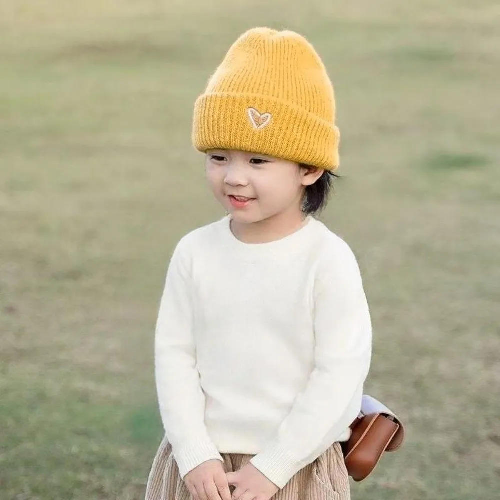 Kids Warm Fleece Scarf Hat Set for Outdoor Sports
