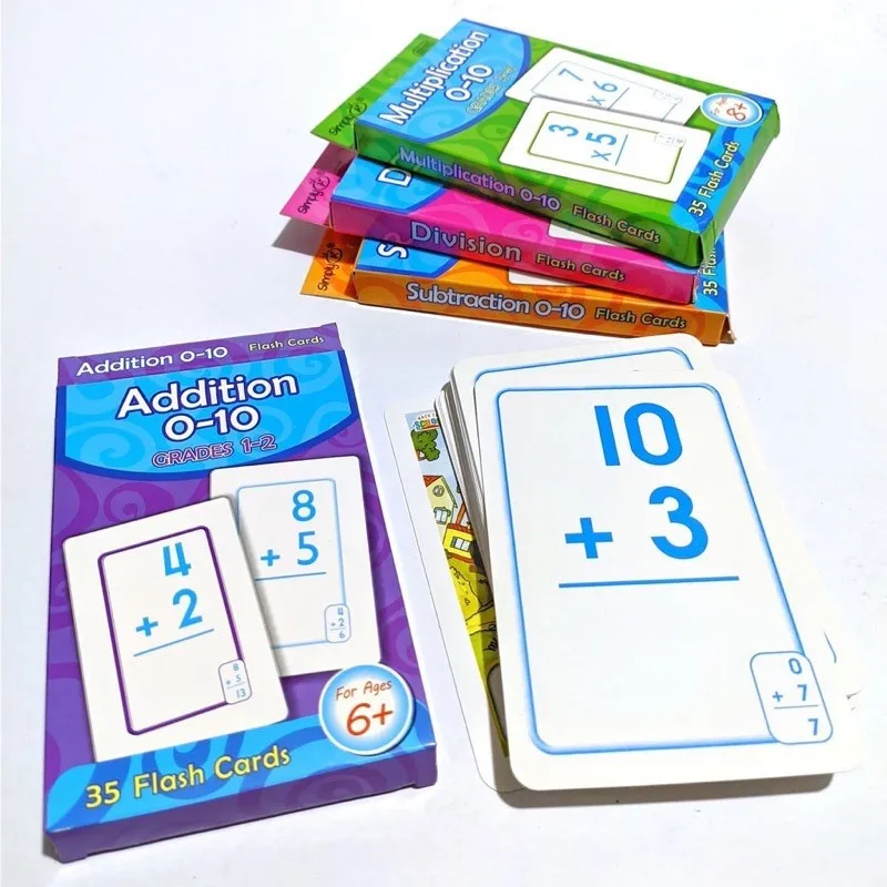 

Kids Educational Flashcards flash card Early Learning Pocket cards for Preschool