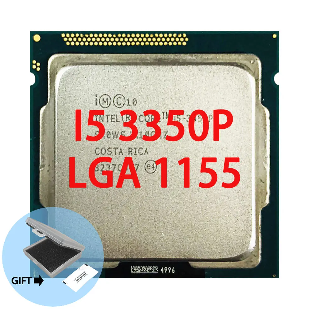 Processore Cpu Quad-Core Intel Core I5-3350P I5 3350P 3.2 Ghz 6M 69W Lga 1155