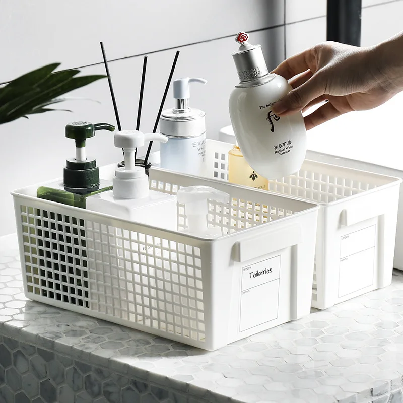 Storage Box Self Adhesive Storage Box Lockable Storage Box Transparent Storage Box Desk Organizer Storage Bag File Folder Organizer Wallet Storage Bag Label Maker Case Storage Organizer Bag Organizer 4/3PCS Crate Plastic Storage Box Label Kitchen Basket Home Storage Supplies Desktop Cosmetic Stationery Organizer Boxes