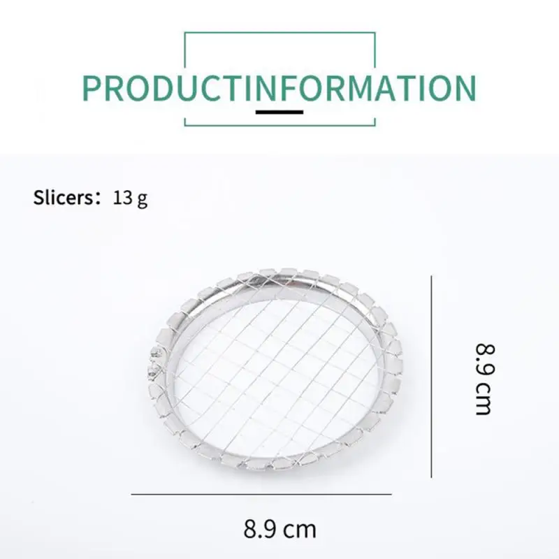 Stainless Steel Mashed Potato Hand Press Slicer Grid Cutter Egg Slicer Potato Mold Tomato Sectioner Vegetables 1~10PCS