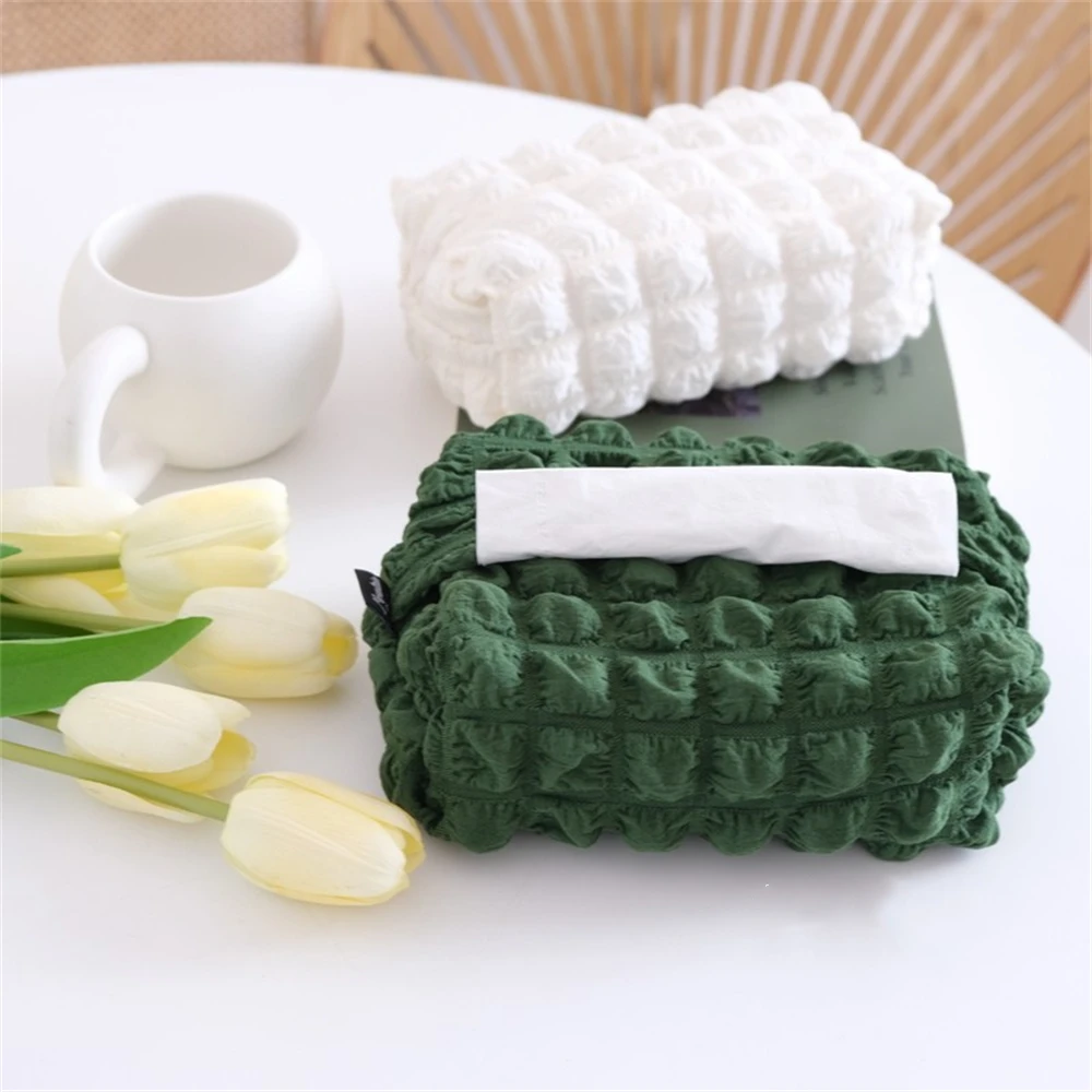 Luxury Pineapple Pattern Tissue Box Foldable Napkin Holder Rectangle Nordic Home Kitchen Paper Holder Storage Box Decoration 6