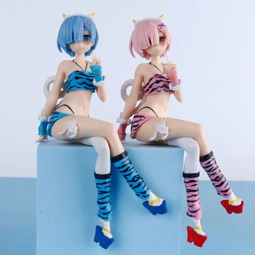 Figura de Anime ReLife In A Different World From Zero Rem Ram, Bikini