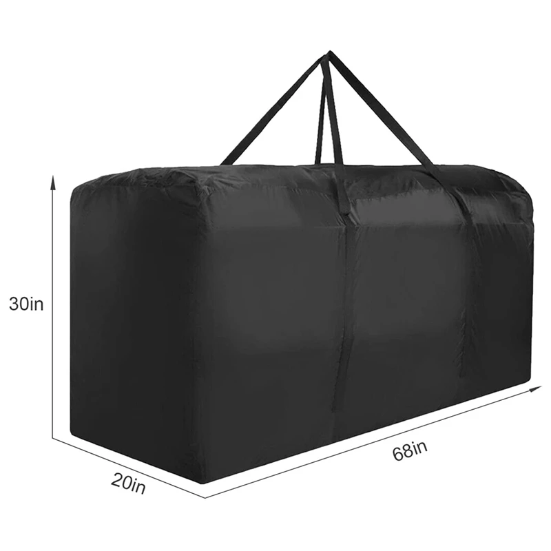 Canvas Tote Bags Large waterproof storage handbag cushion storage bag garden furniture outdoor large handbag bag with handle