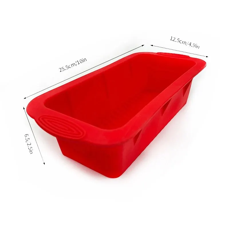 Silicone Loaf Pans Silicone Bread Baking Molds Pans Rectangle Cake Baking Pan Mold Non-stick Flexible silicone baking pans