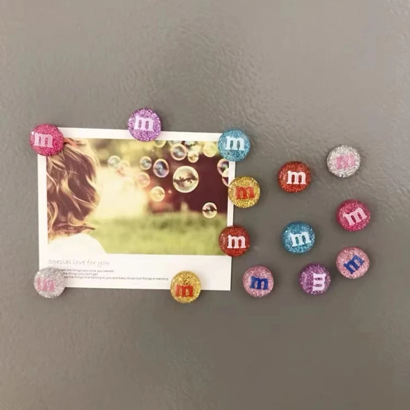 M Bean Refrigerator Magnetic Sticky Note