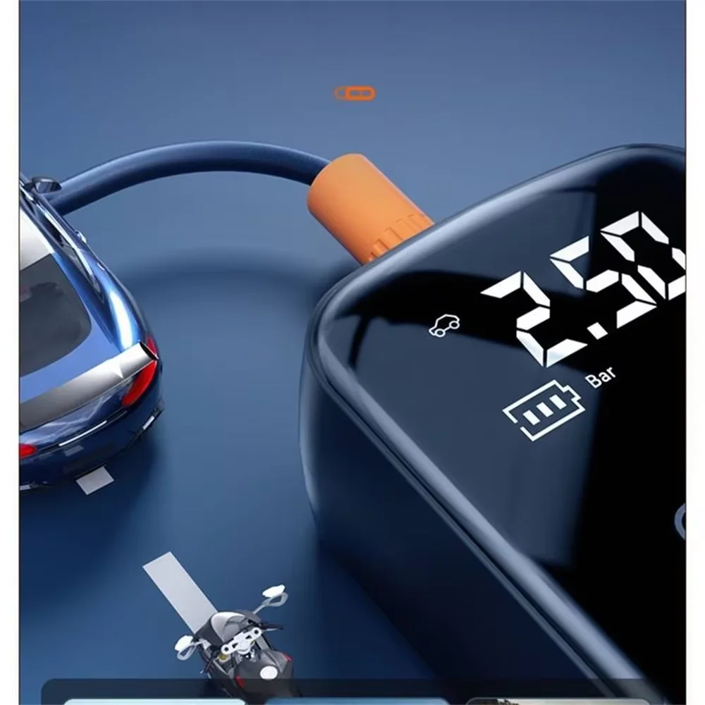 New Wireless Car Air Compressor Air Pump Mini Electric Tire Inflator Pump for Car Motorcycle Bicycle Boat AUTO Tyre Balls