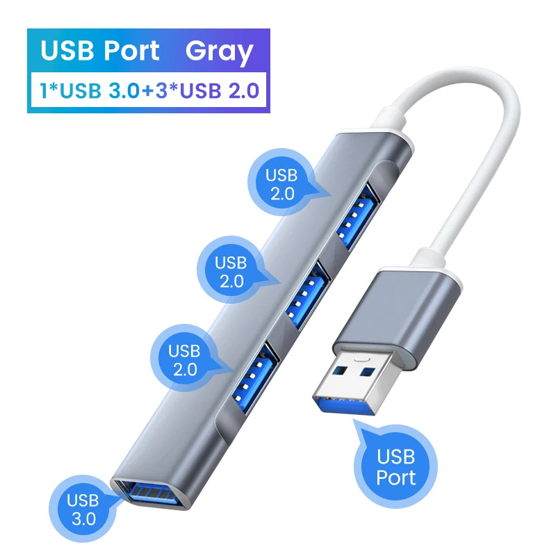 USB Grey