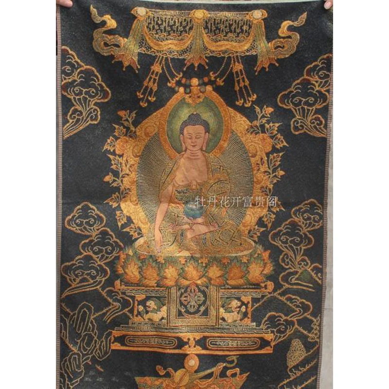 

Chinese Boutique collection the Thangka embroidery buddha diagram