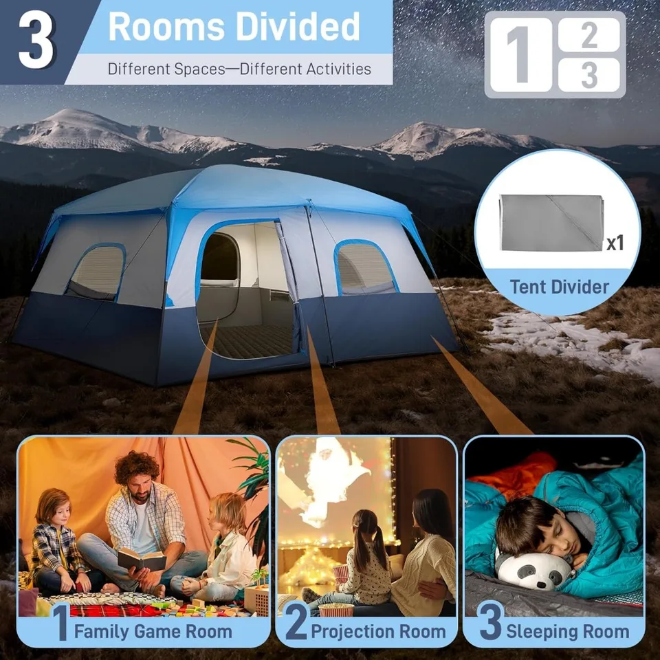 Instant Cabin Tent Man Camping Tent Person Tent Instant Pop-Up