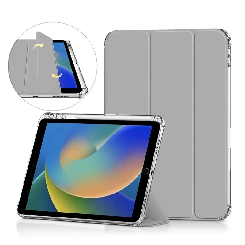 Per Ipad 10 Cover Di Decima Generazione Con Portamatite Cover Posteriore In Silicone Trasparente Per Ipad 10 9 Pollici 10 10Th Gen 2022 Custodia Per T