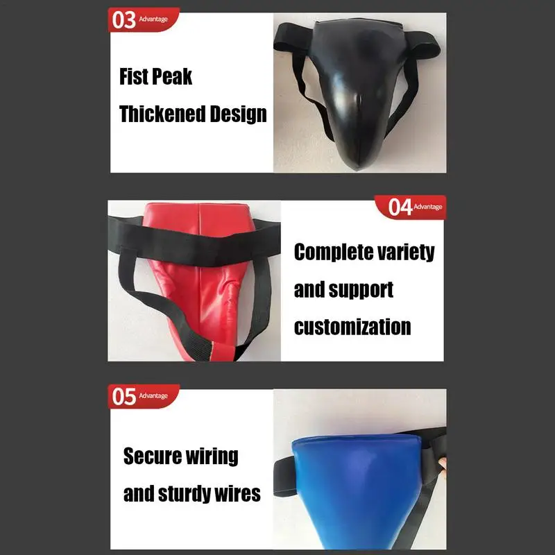 Groin Guard Muay Thai Protection Cup Groin Protector Cup Boxing Training Equipment Protective Gear For Karate Muay Thai