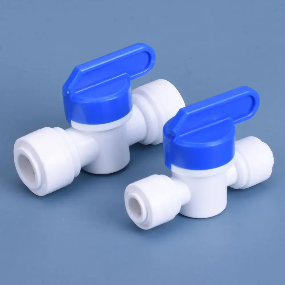 RO ระบบ Reverse Osmosis อะไหล่ชุด 1/4 ", 3/8", 1/2 "ชาย/หญิงด้ายวาล์ว Quick Connectors Backwash อุปกรณ์รวม 1