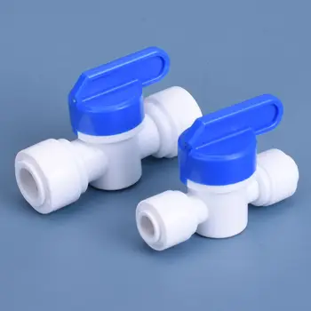 RO ระบบ Reverse Osmosis อะไหล่ชุด 1/4 ", 3/8", 1/2 "ชาย/หญิงด้ายวาล์ว Quick Connectors Backwash อุปกรณ์รวม 1