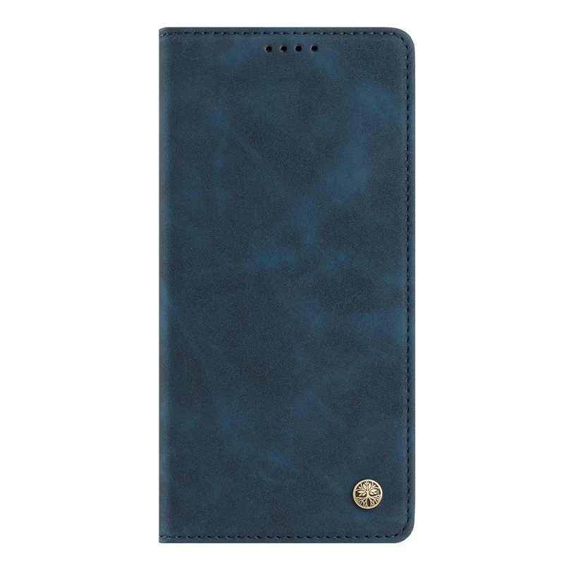 Luxury Solid Color Leather Magnetic Phone Case Cover - Enhanced Protection