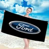 Anime Towel Robe Ford Logo Beach Towels Large Bathing Towels Adults Bathrobe Girl Spa Bath Bathroom Size Christmas Home Textile 1