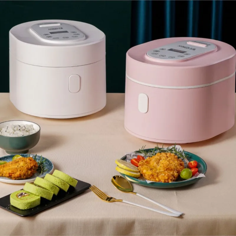 110V 220V 3L Pentola Per Riso Pentola Per Zuppa Di Riso Separazione Mini Piccola Pentola Per Uso Domestico Pentola Per Riso Pentola A Vapore Multifunz