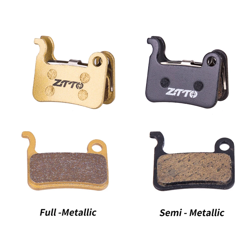 ZTTO 4pairs MTB Semi/Full-metallic Brake Pads A01S For XT SLX M975 M965 M800 M775 M765 M665 M595 M545 R505 S501 Disc Brake pads bicycle disc brake pads brake pads bike brake pads
