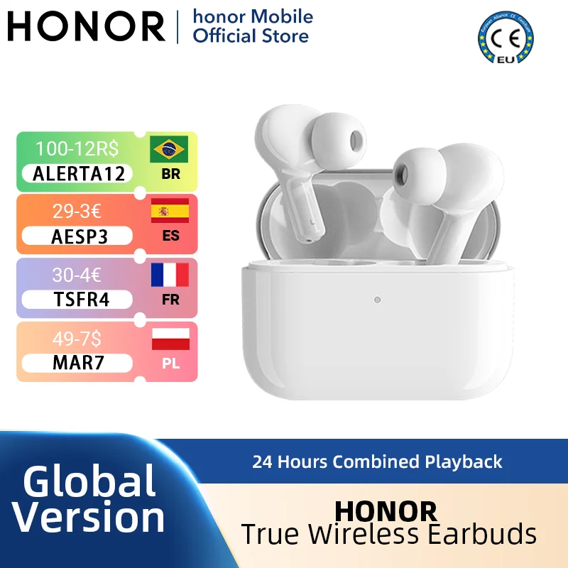 Глобальная версия Honor Choice настоящие беспроводные наушники TWS Bluetooth с двойным