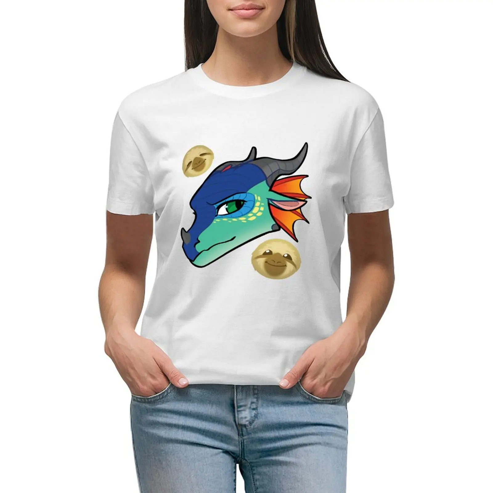 Glory Wings Of Fire T-Shirt Camicie Graphic Tees Abbigliamento Femminile Plus Size Top Camicie Ariat Per Le Donne