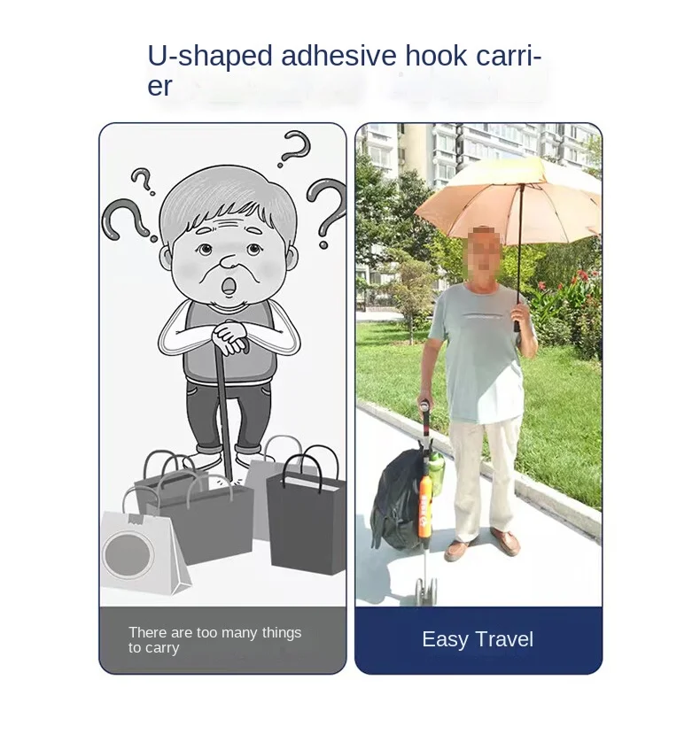 Light1.5KG Elderly Crutches with Wheels Moving Crutches Elderly Folding Crutches Helping Walk Crutch Walkers for Elderly 9 Light1.5KG Elderly Crutches with Wheels Moving Crutches Elderly Folding Crutches Helping Walk Crutch Walkers for Elderly 8