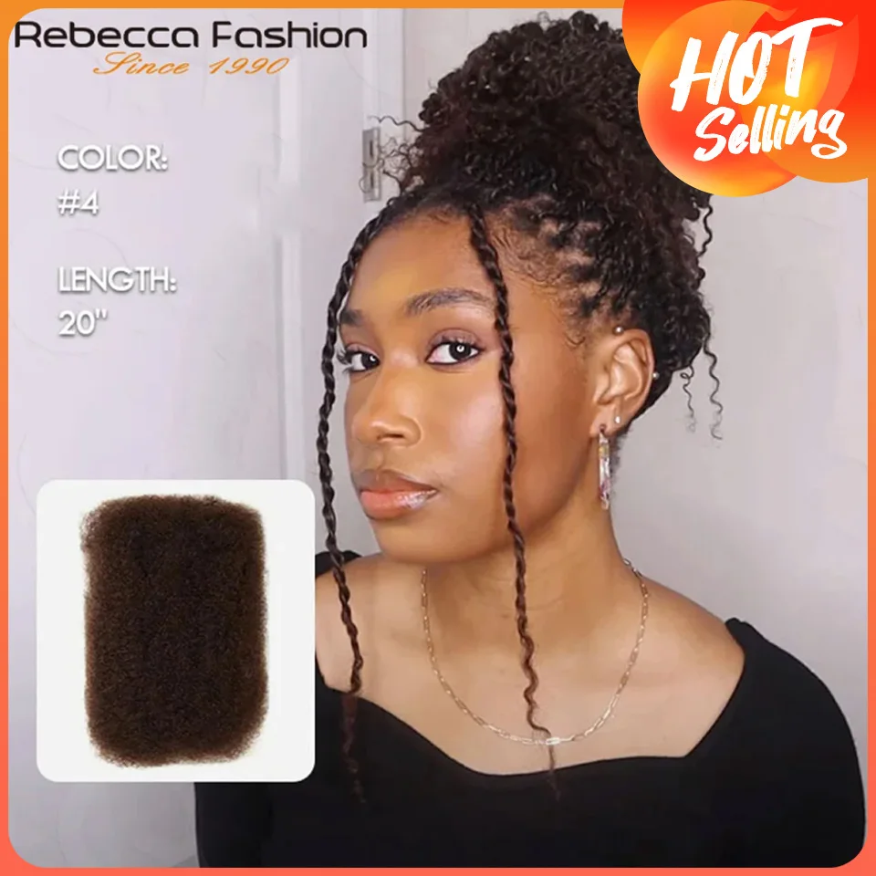 Human Braiding Hair Brazilian Afro Kinky Bulk Remy Hair Bundle
