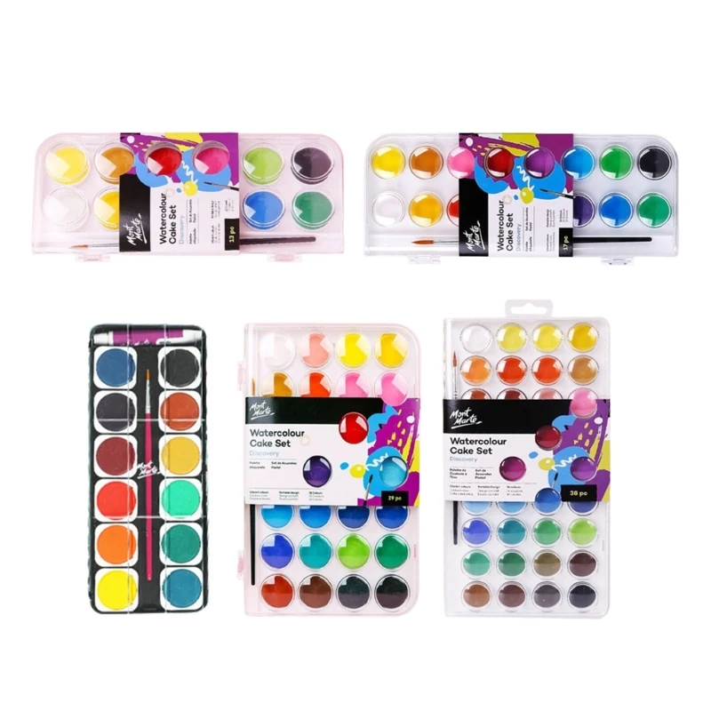 

Набор акварельных красок, портативный набор акварельных пигментов, набор красок для начинающих студентов