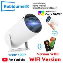 4K WIFI Projector 720P Portable MINI Projectors Smart TV Home Theater Cinema HDMI Support Android 1080P For XIAOMI SAMSUNG Phone