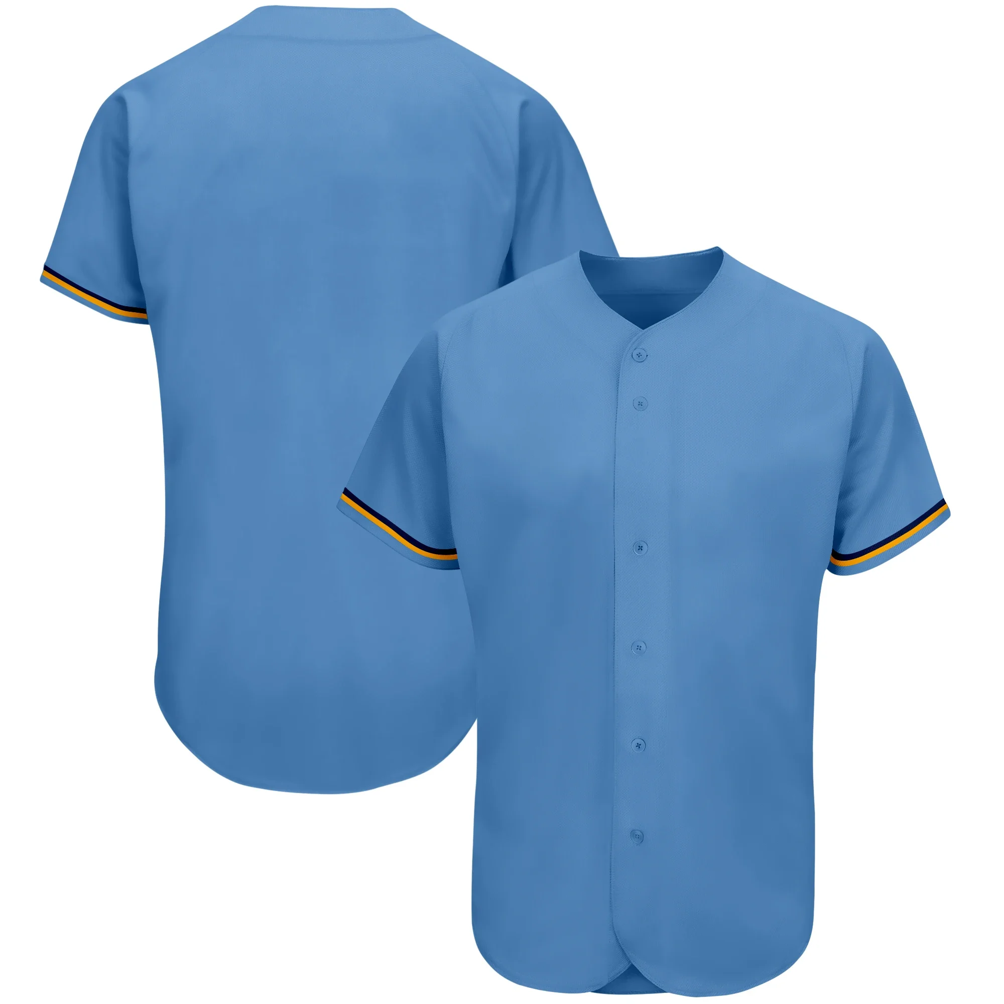 Baseball Jersey Fashion Softball Button-down V-neck For Men/Kids Outdoor Playing/Training and Daily Casual