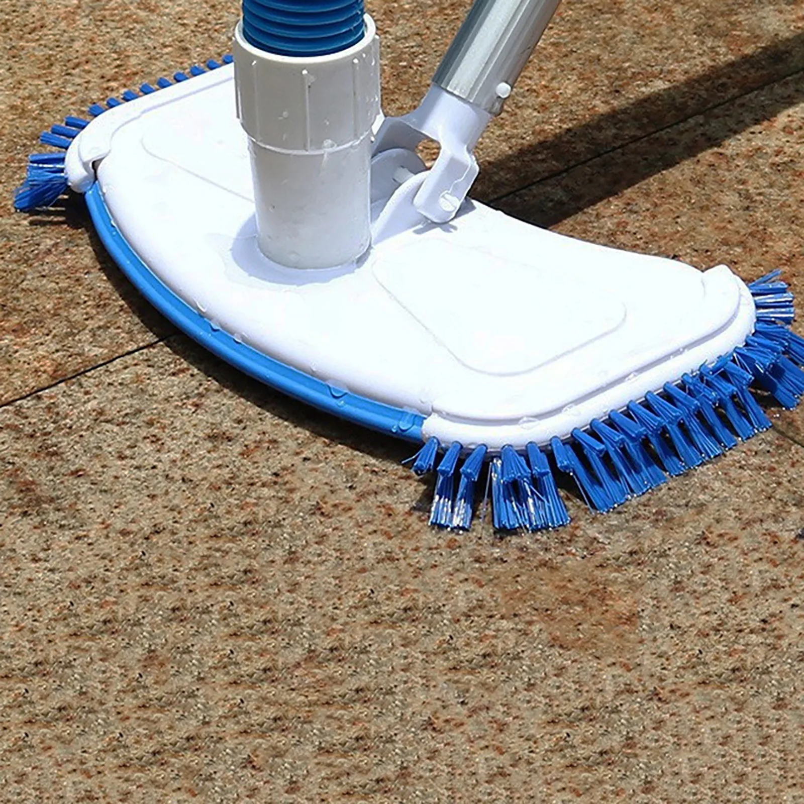 Pool Cleaning Brush Vacuum Head Brush Cleaner Pool Suction Head Brush Cleaner Tool Parts Reinforced Suction With Side Manual pool cleaning tool pool cleaning brush