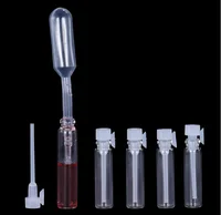 1/2/3/5 ML  Mini Glass Sample Vials Perfume Bottle Laboratory Liquid Fragrance Test Tube With Dropper/Perfume Refill Tools 2