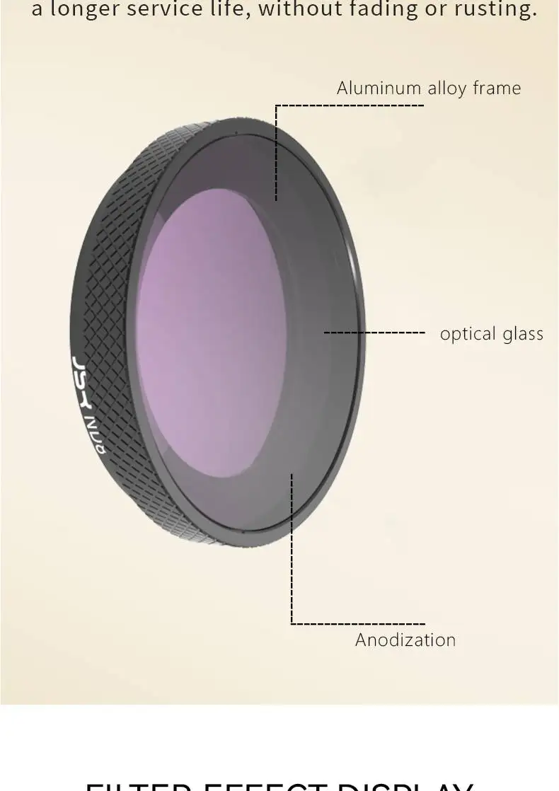 Description Picture 3 of itemCamera Lens Filter For Insta360 GO3S UV CPL Polarizing Protective ND8 ND16 ND32 ND64 PL Night Star Camera Filter Accessories