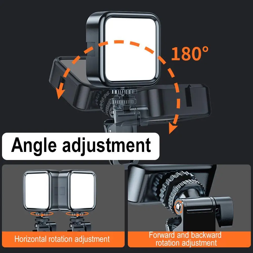 Luz LED portátil para selfi, luz de videoconferencia, Compatible con teléfono móvil, IPad, cámara portátil