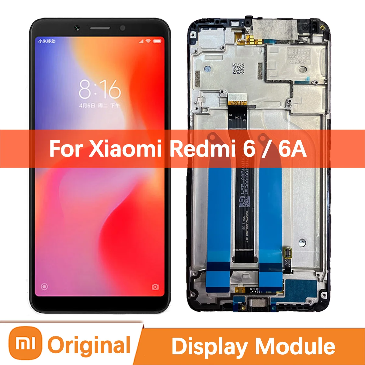 

5.45" Original LCD Display For Redmi 6 Screen Touch Digitizer Parts M1804C3DG M1804C3DH M1804C3CH M1804C3CI Xiaomi 6A Hongmi