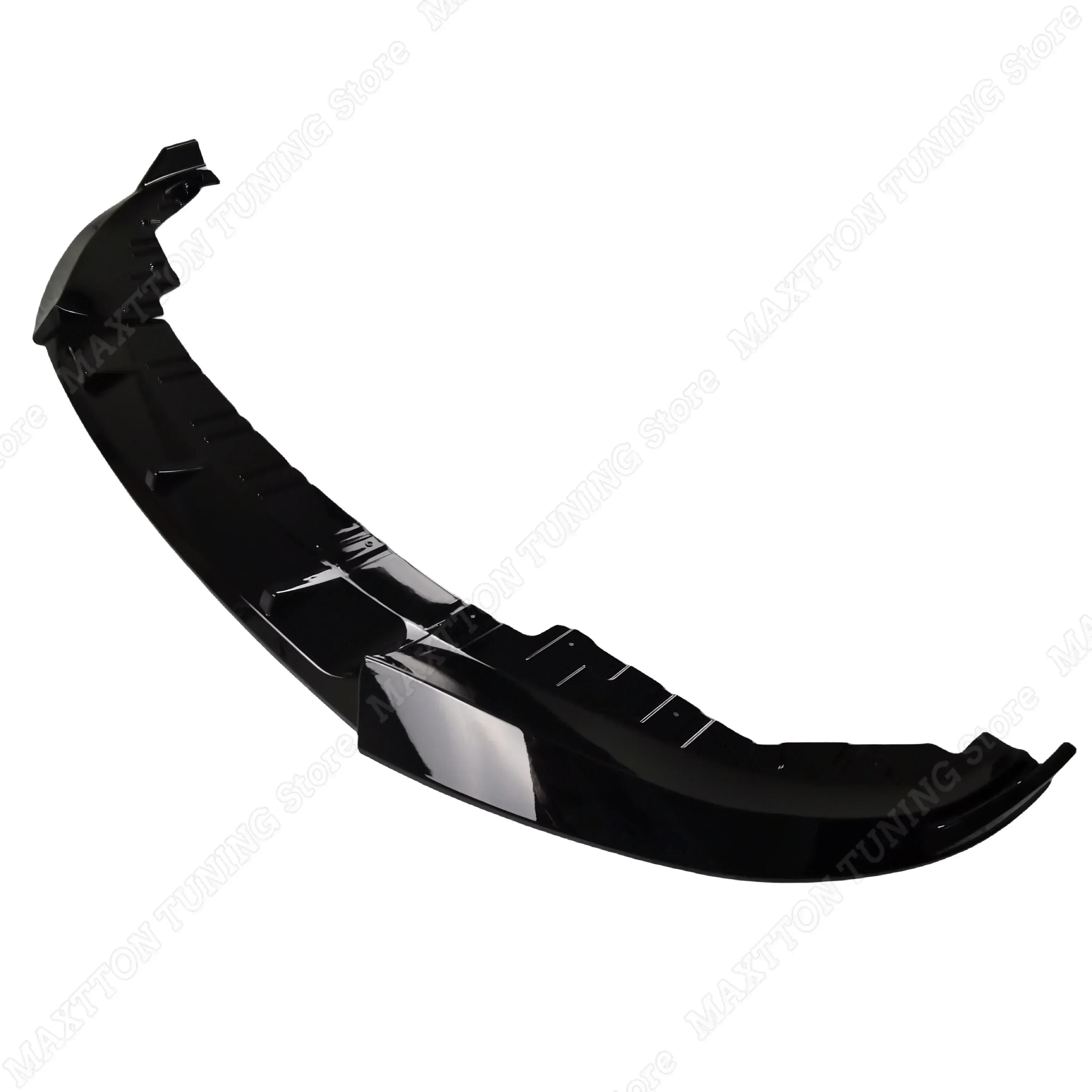 3 PCS Car Front Bumper Lip Splitter Spoile Spoiler For BMW 4 Series G26 i4 M50&G24 Gran Coupe 2021-2024 Gloss Black ABS
