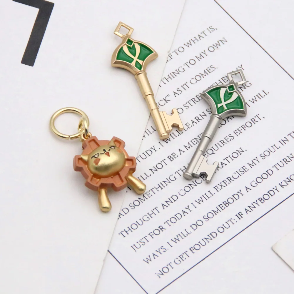 Genshin Impact: Alhaitham | Metal Keychain Cosplay Props 22 Genshin Impact Sumeru Keychain Cosplay Props