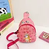 Bluey & Bingo Cartoon Chest Bag for Kids – Lightweight Crossbody for Kindergarten & Gifts 6