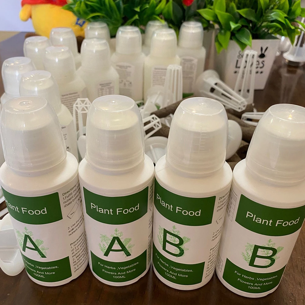 General Hydroponics Nutrients A and B for Plants Flowers Vegetable Fruit Hydroponic Plant Food Solution