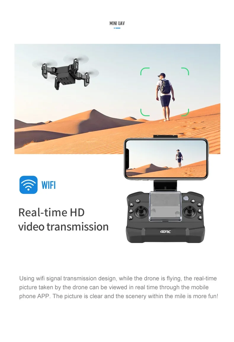 Xiaomi V2 New Mini Drone Professional HD Camera 5G Wifi FPV Air Pressure Altitude Hold Foldable Quadcopter RC Drone Toys UAV