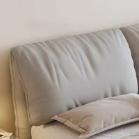 Lit Moderne Unique Minimaliste Rembourré avec Rangement pour Chambre à Coucher Double – Accessoires Maison Français pour le foyer 4