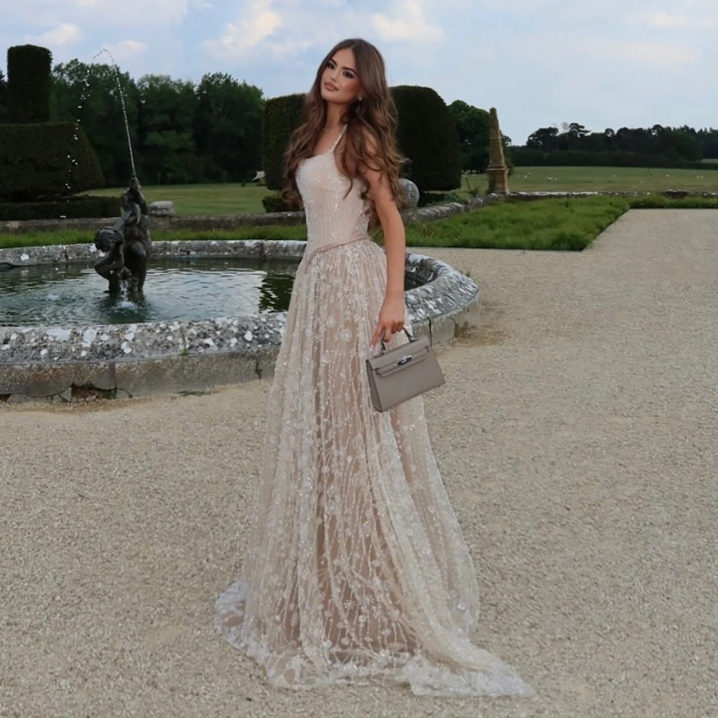 Luxury Designer Sage Green Arabic Evening Dresses Gowns for Women Wedding  Party LA72805 Serene Hill Customized 2025 - AliExpress