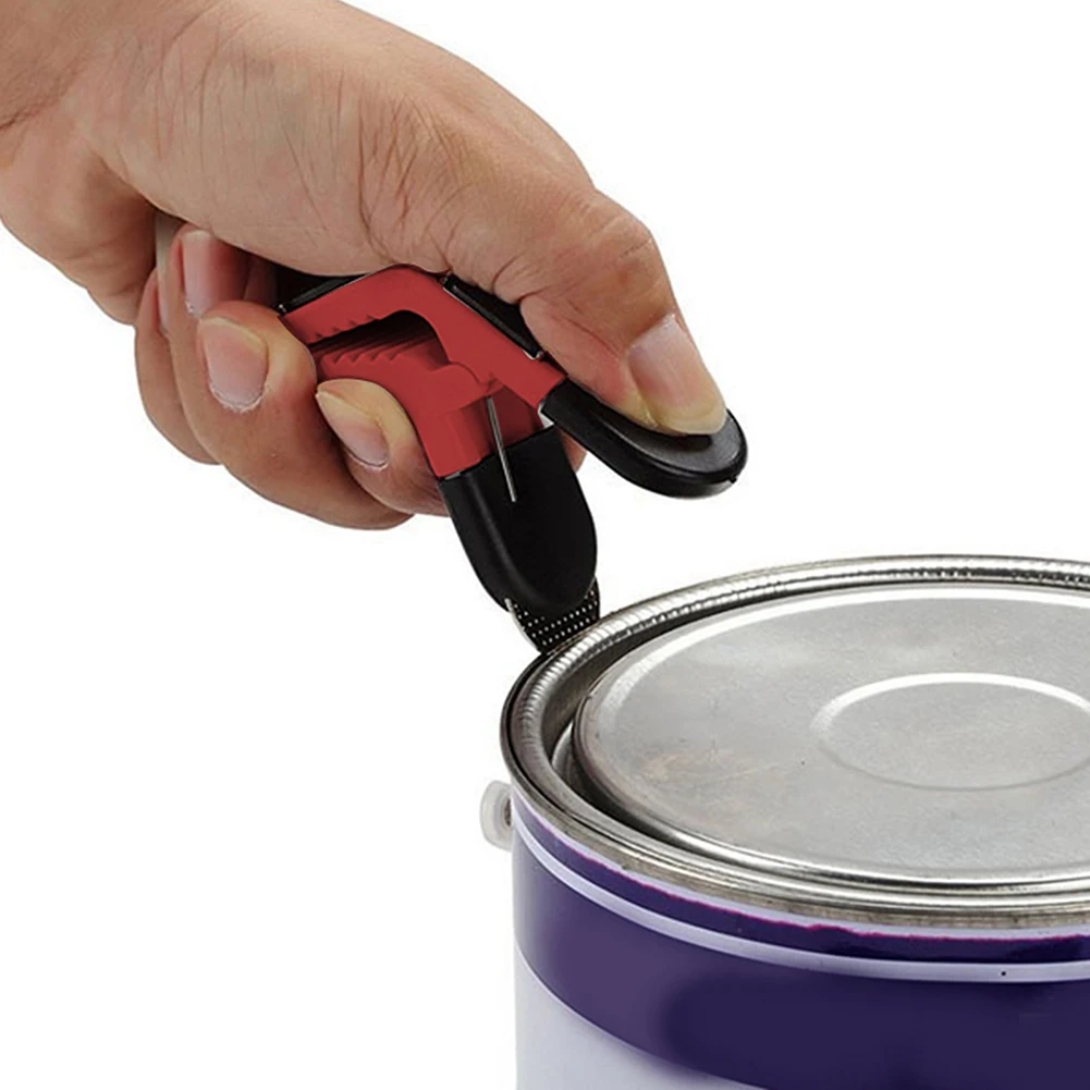 Magnetic Paint Brush Holder Clips & Tin Opener Set for Home Improvement & Workshop Use