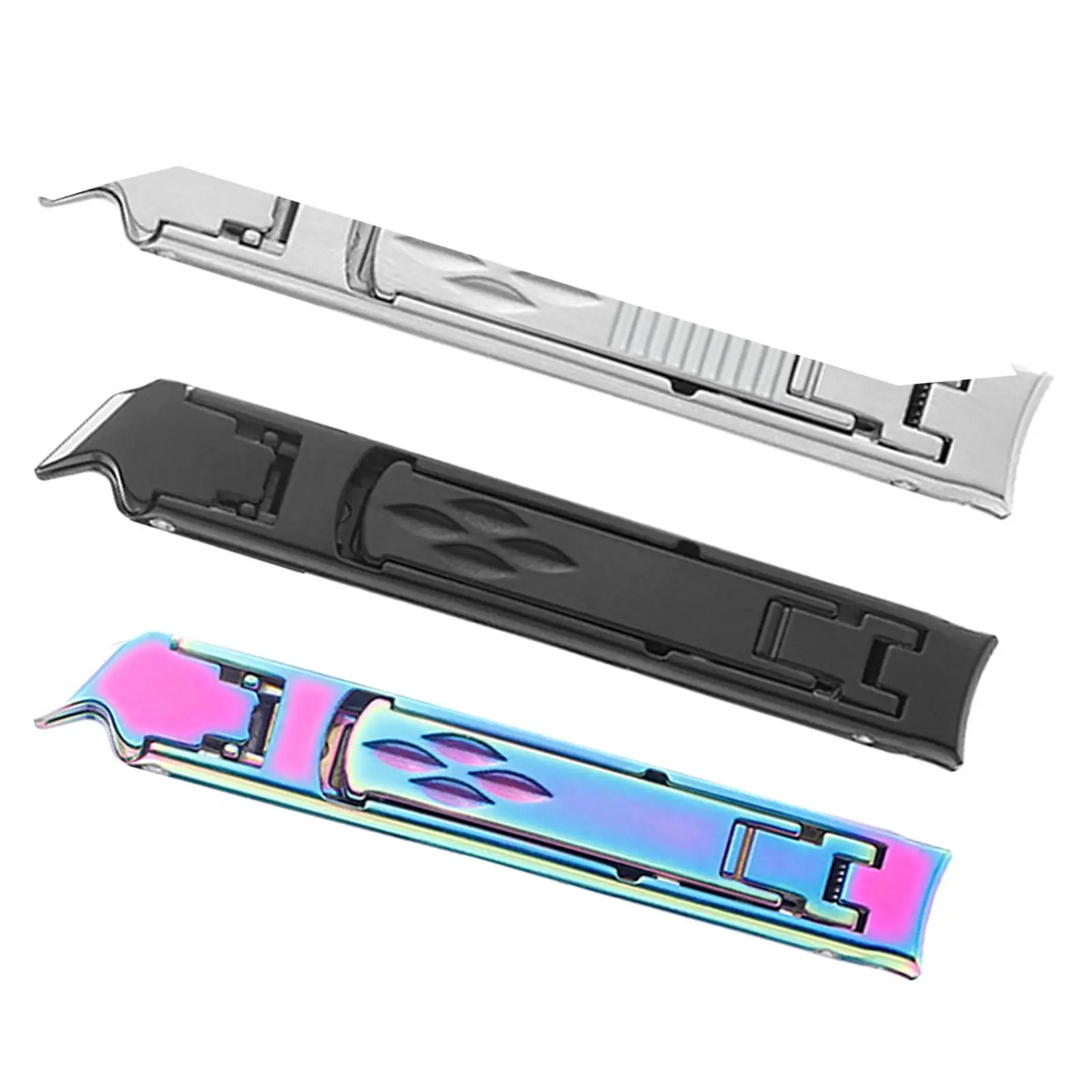 

Nail Cutter Double-Headed Pliers Stainless Steel Portable with Storage Box Manicure Set Thin Folding Nail Clipper for Travel Men