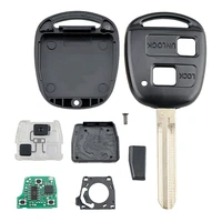 Car Smart Remote Key 2 Buttons 4C Chip Car Key Fob Fit for Toyota Corolla 2001-2007 304MHZ 1