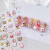 Cute Cartoon Wealthy Piglet 5D Soft Reliefs Self Adhesive Nail Art Decorations Stickers Rabbit Bear 3D Manicure Decals Wholesale 1