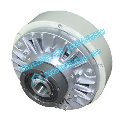 dual shaft clutch 24v magnetic powder clutch brake New model China  10kg flange Magnetic Powder Brake for machine